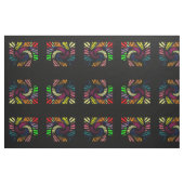 Tissu MVB Psychedelic Swirl Fabricant Conception 1 (Fat Quarter)