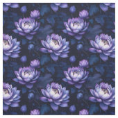 Tissu Mystic Lotus Night Garden Fabric (Échantillon)