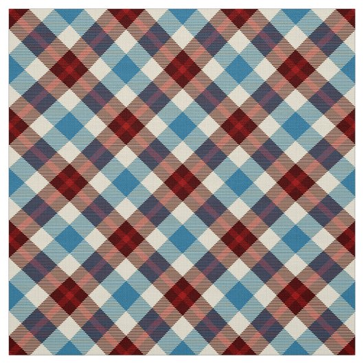 Tissu Nappe de Tartan~ de cabine (Échantillon)