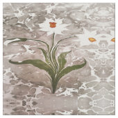 Tissu Narcisse Sur Marbre (Fermer)