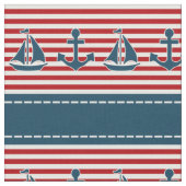 Tissu Nautical design (Fermer)