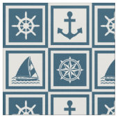 Tissu Nautical themed design (Fermer)