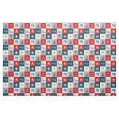 Tissu Nautical themed design (Fat Quarter)