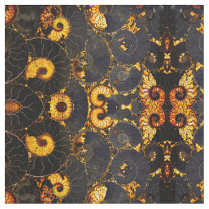 Tissu Nautilus d'or