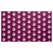 Tissu Nautilus Shell - aubergine violet et blanc (Yard)
