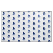 Tissu Nautilus Shell - bleu marine et blanc (Yard)