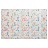 Tissu Né à Dance Blue/Red/Gold ID277 (Fat Quarter)