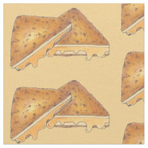 Tissu Nebraska Fromage grillé Fromages Fromages Sandwich