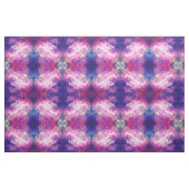 Tissu Nebula Galaxy de l'espace rose pourpre (Fat Quarter)