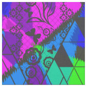 Tissu Neon abstrait. (Fermer)