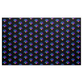 Tissu Neon Firefly sur noir (Yard)