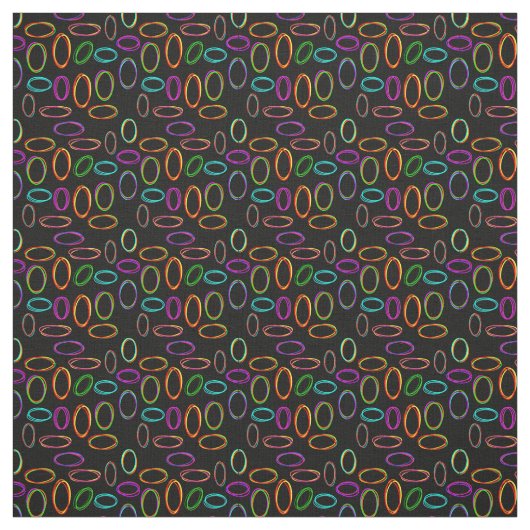 Tissu Neon Ovals (Échantillon)