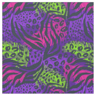 Tissu Neon Poster de animal