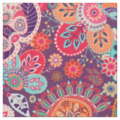 Tissu Néon rose Paisley (fermé)