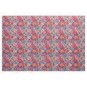 Tissu Néon rose Paisley (Yard)