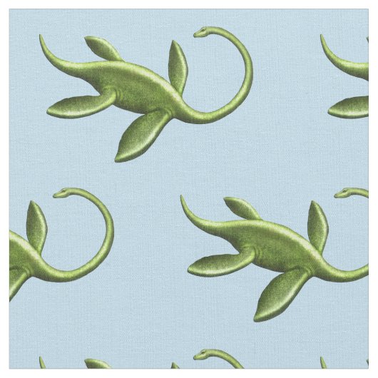 Tissu Nessie de dinosaure de Plesiosaur (Fermer)