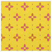 New Mexico Flag & America State Fabric/USA