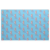 Tissu NICU Nurse Sock Monkey Blue (Fat Quarter)