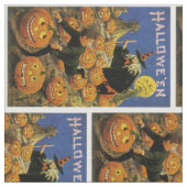 Tissu Nightmare du Citrouille d'Halloween (Fermer)
