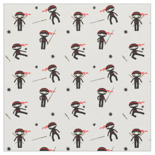 Tissu Ninjas mignon