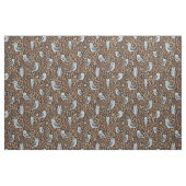 Tissu Nocturnes, rapaces d'Espagne (Yard)