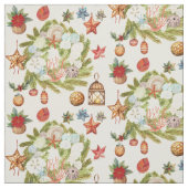 Tissu Noël côtier de l'île tropicale (Échantillon)