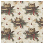Tissu Noël Cowboy Casquettes (Fermer)
