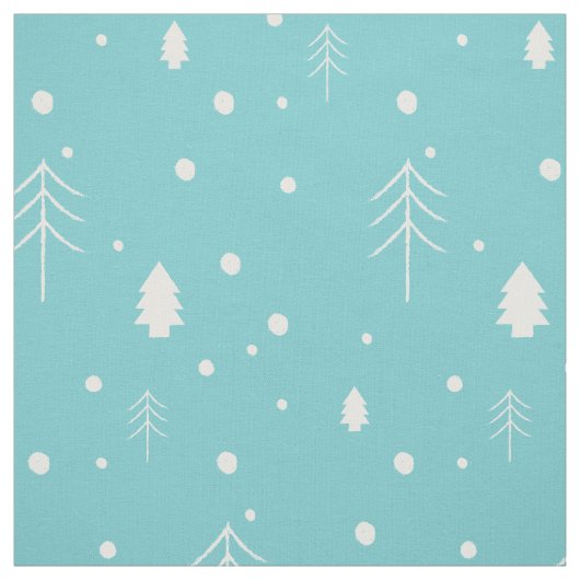 Tissu Noël de région boisée (Échantillon)