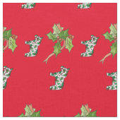 Tissu Noël du Dala Horse (Fermer)
