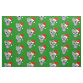 Tissu noël koala santa claus (Fat Quarter)