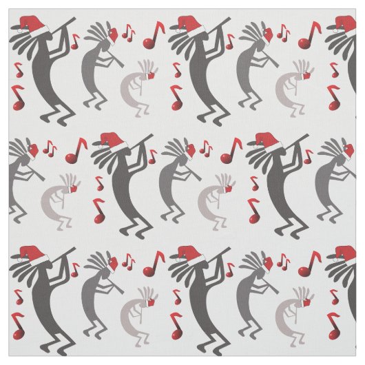Tissu Noël Kokopelli (Échantillon)