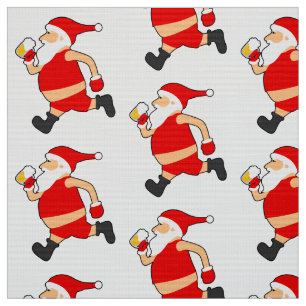 Tissu Noël père Noël
