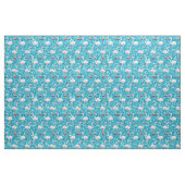 Tissu Noël père Noël flamant (Fat Quarter)