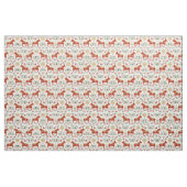 Tissu Noël populaire Dala Horse (Fat Quarter)