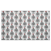 Tissu noël santa claus robot (Fat Quarter)
