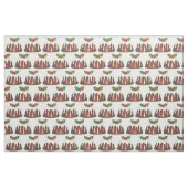 Tissu Noël Sugar Plum Pudding Vacances (Fat Quarter)