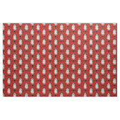 Tissu Noeud noir rouge de Noël (Fat Quarter)