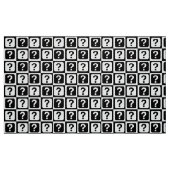 Tissu Noir blanc Motif (Fat Quarter)