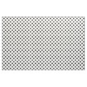 Tissu Noir Blanc pois (Yard)