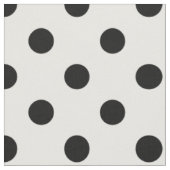 Tissu Noir Blanc pois (Fermer)