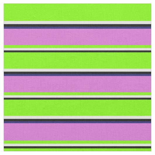 Tissu Noir, Cyan clair, Vert, Orchidée et Bleu de minuit (Fermer)