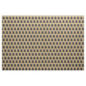 Tissu noir d'art de chien de portrait de labrador (Fat Quarter)