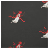 Tissu noir de Krampus (Échantillon)
