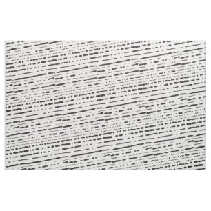 Tissu noir de rayures de rayures cassées