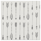 Tissu noir d'impression de flèche (Fermer)