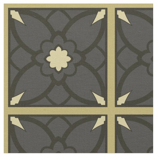 Tissu Noir doré (Fermer)