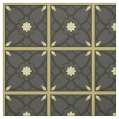 Tissu Noir doré (Échantillon)