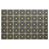 Tissu Noir doré (Fat Quarter)