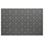 Tissu noir et blanc baroque (Fat Quarter)