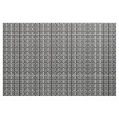 Tissu Noir et blanc carrés (Fat Quarter)